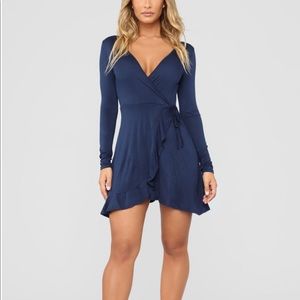 sondra wrap dress
